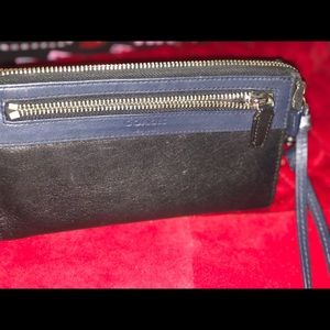 Large Coach wristlet